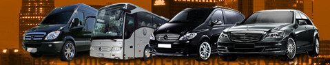 Private transfer from Siena to Rome