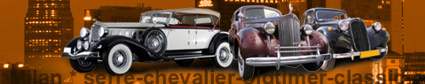 Private transfer from Milan to Serre Chevalier with Vintage/classic car