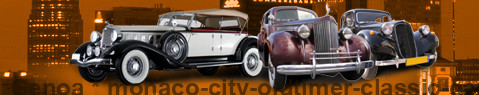 Private transfer from Genoa to Monaco with Vintage/classic car