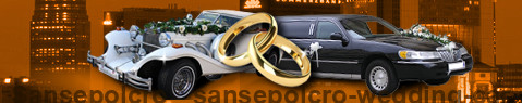 Voiture de mariage Sansepolcro | Limousine de mariage