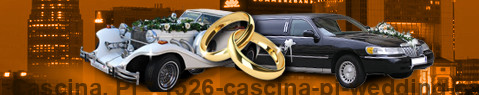 Voiture de mariage Cascina, PI | Limousine de mariage