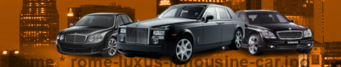 Luxury limousine Roma