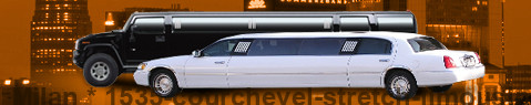 Trasferimento privato da Milano a Courchevel con Stretch Limousine