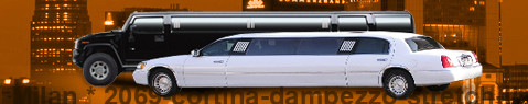 Private transfer from Milan to Cortina d'Ampezzo with Stretch Limousine (Limo)
