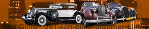Vintage car San Gillio | classic car hire