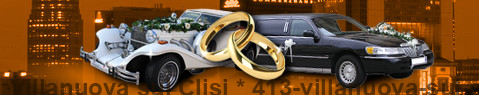 Auto matrimonio Villanuova sul Clisi | limousine matrimonio